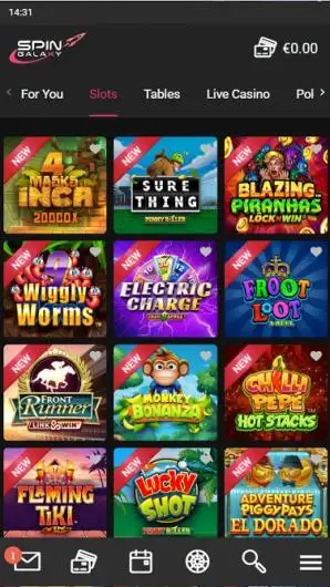 Benefits of Using the Spin Galaxy Casino App
